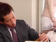 Crazy Japanese slut Anna Kosaka in Exotic Office JAV video