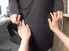 Hottest Japanese model Aya Sakurai in Horny Secretary JAV video