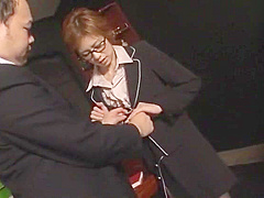 Hottest Japanese whore Yukari Ayasaki, Sae Aragaki in Amazing Secretary, Office JAV clip