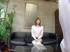 Horny Japanese model Yuria Shima in Incredible Blowjob, Office JAV video