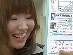 Incredible Japanese girl Erika Kashiwagi, Mio Mikura, Misae Ueki in Exotic Office, Cunnilingus JAV scene